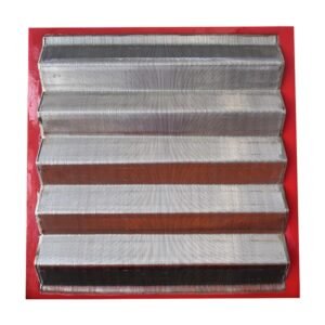 Polyurethane frame stainless steel screen