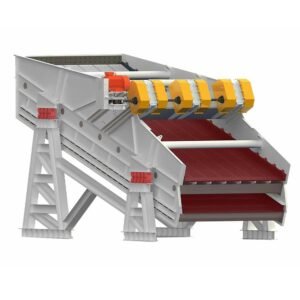 Horizontal flip-flop screen