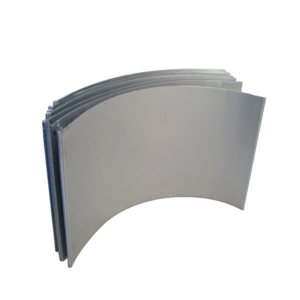 High efficiency curved screen